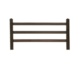 Lunging circle Queen Dark-Brown - With 3 rails