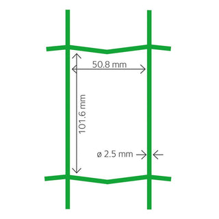 Luxor®2 tuingaas - 200 cm hoog | rol 25 m - Lands End B.V.