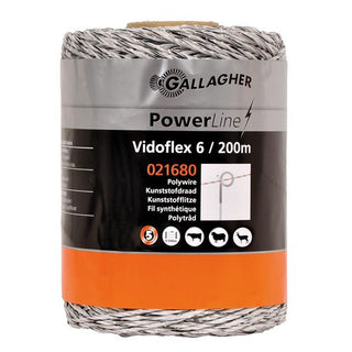 Vidoflex 6 PowerLine - Wit, 200m - Lands End B.V.